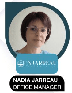 Photo de Nadia Jarreau, secrétaire indépendante membre du réseau Dynabuy Vendée-Cholet
